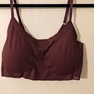 EUC Women's Lucky Brand XL Padded Bralette Maroon/purple